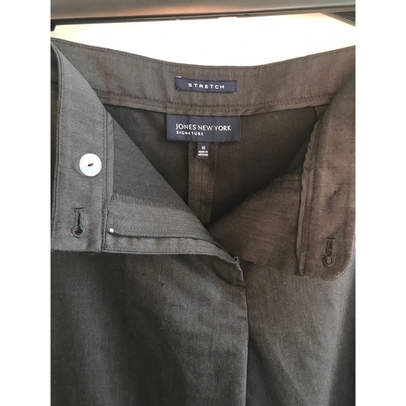 Jones New York gray dress pants size 10 - Picture 4 of 6